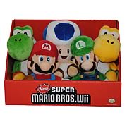 Super Mario Bros. Wii Wave 1 6-Inch Plush Case